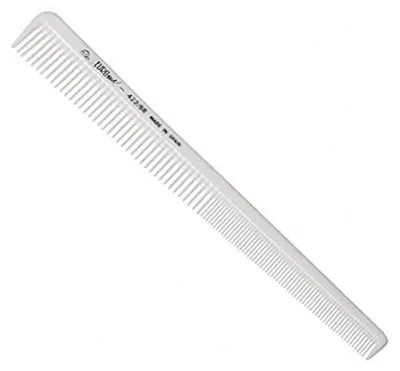 Image de Eurostil Peigne spécial coiffeur 18cm blanc 1pc