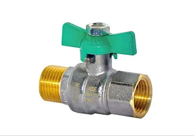 Produktbild von DVGW Kugelhahn für Trinkwasser 1 1|4 Zoll IG-AG mit Knebelgriff ohne Entleerung : 1 1/4 Zoll Größe: 1 1/4 Zoll