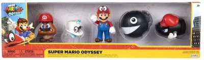 Obrázok produktu pre Sada Super Mario Bros, 5 figúrok, výška 6,5 cm