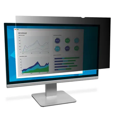 Produktbild von 3M Blickschutzfilter für 27in Vollbild-Monitor - 16:9 - PF270W9E - 68,6 cm (27") - 16:9 - Monitor - Rahmenloser Blickschutzfilter - Anti-Glanz - Privatsphäre - 130,63460256 g