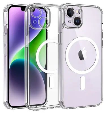 Produktbild von Co2 Magnetischen Fall Klar Fall Verstärkt Für Magsafe iPhone 15 Plus