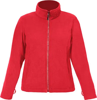 Produktbild von Leichte Fleece Jacke C+ Plus Size Damen, Rot, XXXL