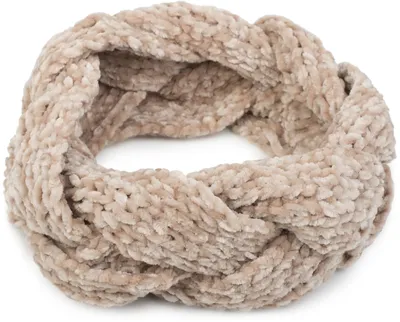 Produktbild von styleBREAKER Damen Chenille Strick Stirnband geflochten, warmes Winter Haarband, Headband 04026032