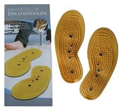 Produktbild von Magnet Fußeinlage Sohle für HERREN Universalgröße mit 10 Magneten