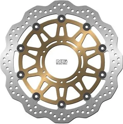 Produktbild von Ng Vordere Bremsscheibe Für Honda 900/929/954 Rr '00-03 (330X94X4.5Mm) (6X6.5Mm) Wave Floating