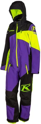 Produktbild von Klim Ripsa Damen 1-Teiler Schneemobil Kombi Farbe: Schwarz/Lila, Grösse: XL