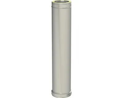 Obrázek produktu pro Komínová roura DW25/150 rovný díl 950 mm nerez