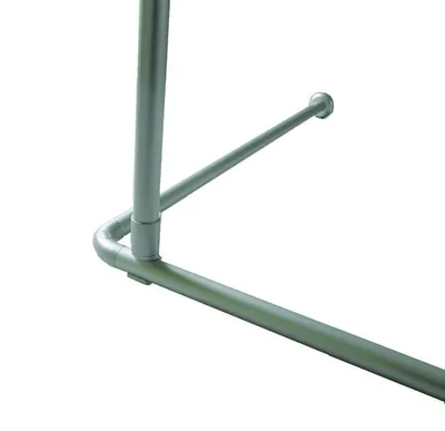 Produktbild von ALU-TREPPENHALTER EXTRA LANG 120 cm! (SILBERMATT)