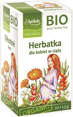 Produktbild von HERBATKA DLA KOBIET W CIĄŻY  (20 x 1,5 g) 30 g - APOTHEKE