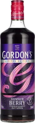 Produktbild von Gordon's Shimmer Berry Gin Liqueur Limited Edition 20% Vol. 0,7l