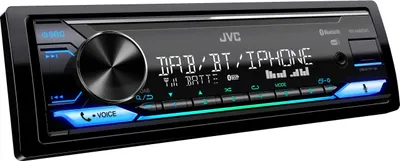 Image de JVC KD-X482DBT Noir 200 W Bluetooth