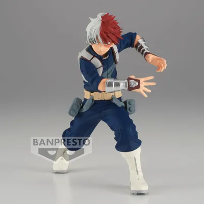 Produktbild von Banpresto My Hero Academia Die Unglaubliche Heldenfigur Shoto Todoroki Vol. 29 15 Cm Blau  Blau One Size