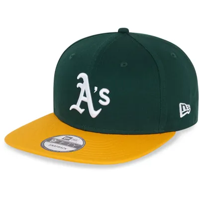 Produktbild von New Era MLB 9FIFTY Snapback Cap Essential Oakland Athletics green/yellow M/L