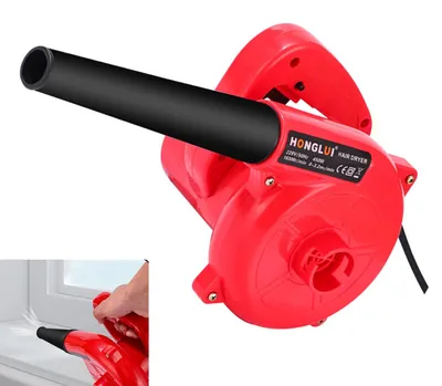 Produktbild von Laubbläser 1000 W Elektrisch – Handgebläse & Staubsauger, Garten, Laub & Staub entfernen, Hocheffizientes Luftgebläse