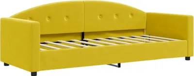 Produktbild von vidaXL Tagesbett Gelb 80x200 cm Samt