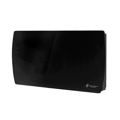 Produktbild von Elektrischer Wandheizkörper aus Glas Sorimo NF 2000 W Schwarz Sannover