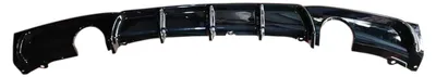 Heckdiffusor Diffusor SCHWARZ GLANZ für BMW 3er F30 F31 2011-2019 mit M-Paket – Produktansicht