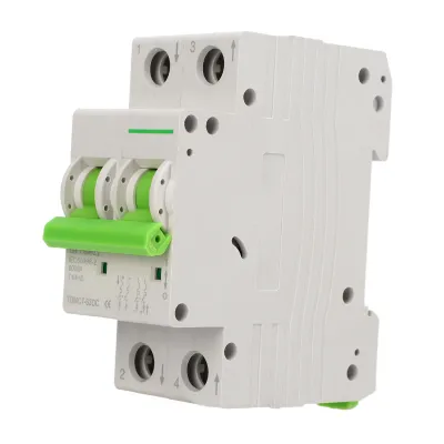 Zdjęcie produktu dla Wyłącznik instalacji fotowoltaicznej, wyłącznik instalacji fotowoltaicznej, wyłącznik miniaturowy, wyłącznik miniaturowy DC, izolator instalacji fotowoltaicznej, rozłącznik DC
