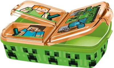 Produktbild von Minecraft 3geteilte Brotdose