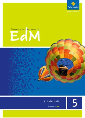 Produktbild von Elemente der Mathematik 5. Arbeitsheft. G9. Hessen