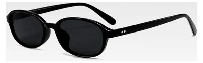 Produktbild von Retro Schmale Ovale Sonnenbrille für Damen und Herren im Vintage-Stil