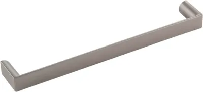 Image de Poignée de meuble Club LA 160mm Largeur 168mm, zamac effet inox