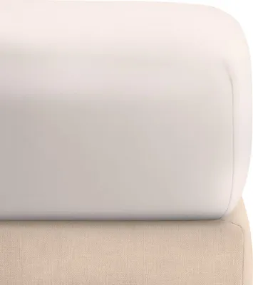 Produktbild von Bettlaken 180x200 aus Baumwolle mit Gummizug 30 cm, Jersey-Einfassung, grobe Baumwolle 160 g/m², verschiedene Farben