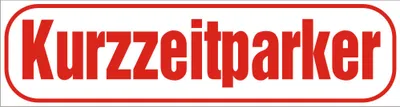Produktbild von INDIGOS UG - Magnetschild "Kurzzeitparker" 45 x 12 cm - Magnetfolie für Auto / LKW / Truck / Baustelle / Firma