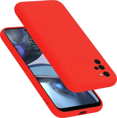 Obrázok produktu pre Cadorabo Ochranné puzdro pre Motorola MOTO G22 Case in Red Kryt na mobilný telefón TPU Etui