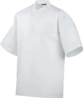 Produktbild von Exner Kochhemd Modell 211, halbarm (3XL, weiß)