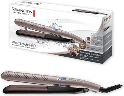 Image de Lisseur Remington S7970 Wet 2 Straight Pro, 230 °C, pour cheveux secs ou mouillés