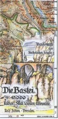 Produktbild von Die Bastei 1 : 10 000