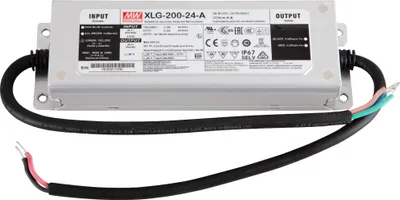 Zdjęcie produktu dla Transformator LED Mean Well XLG-200-24-A, 199 W, 24 V DC, 8300 mA