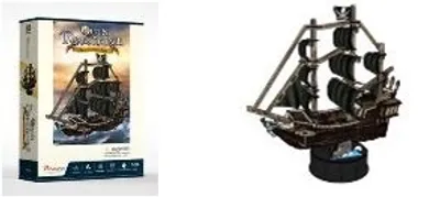 Produktbild von Puzzle 3D Zemsta królowej Anny - 100 dílků