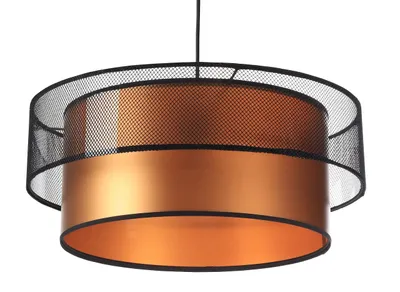 Zdjęcie produktu dla Lampa wisząca DOUBLE NET 50 miedziana
