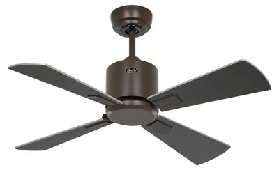 Zdjęcie produktu dla Energooszczędny wentylator sufitowy z pilotem Eco Neo III WiFi 92 cm brązowe łopatki wenge / srebrnoszary