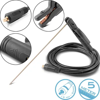 Obrázok produktu pre STAHLWERK Držiak elektród MMA ARC 200 A s 5 m zváracím káblom 25 mm² 13 mm trn