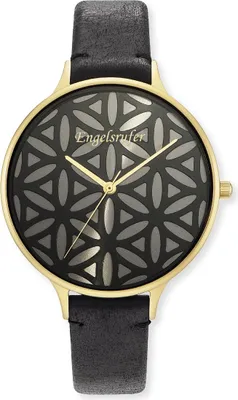 Produktbild von Engelsrufer ERWA-LIFL-LBK1 Damen-Uhr Lebensblume Analog Quarz