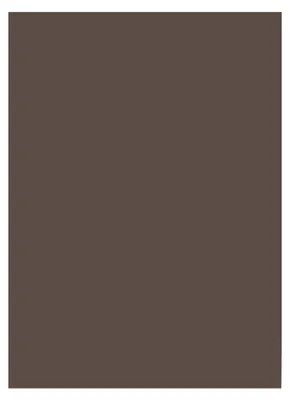 Produktbild von folia 6370 - Tonpapier Dunkelbraun, DIN A3, 130 g/qm, 50 Blatt - zum Basteln und