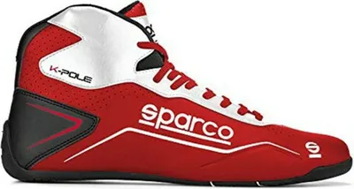 Imagen del producto de Zapatos de karting SPARCO 00126943RSBI, fabricados en cuero, microfibra y goma