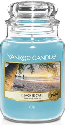 Obrázek produktu pro Yankee Candle Beach Escape, Kulatý, Modrá, 150 h, 1 kusů