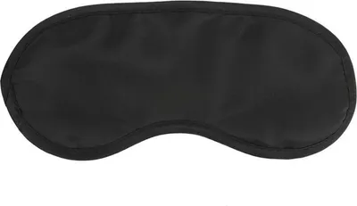 Produktbild von Schlafmaske mit elastischen Bändern, schwarz