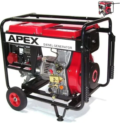 Produktbild von Diesel Stromerzeuger Generator 5500 400V Notstromaggregat Generator 06282