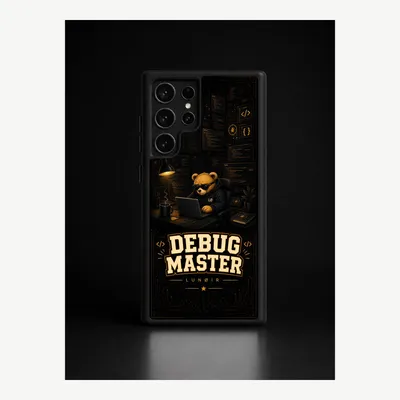 Productafbeelding van Samsung S22 Ultra hoesje, telefoonhoesje, beschermhoesje, case met debuggingsmotief – LUNØIR ©