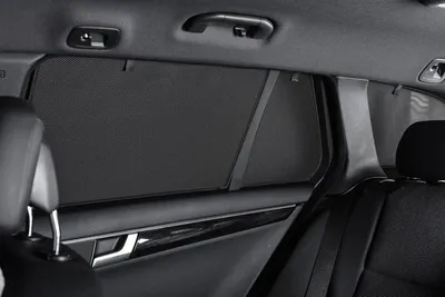 Zdjęcie produktu dla Car Shades Osłona przeciwsłoneczna do samochodu Przednia szyba Tylna szyba Czarna 80 cm