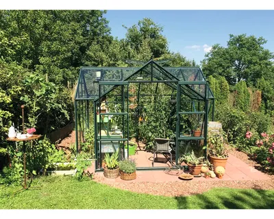 Obrázok produktu pre Vitavia "Sirius" zelený skleník smaragdovo zelená 3 mm ESG