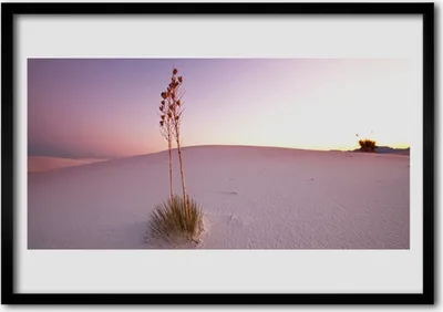 Produktbild von Bild 70x50 MDF-Rahmen Wandkunst Sand Wüsten-Landschaft