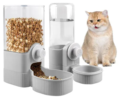 Produktbild von Automatischer Futter- und Wasserspender 2 Stück für Kleintiere