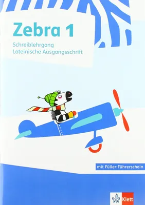 Obrázek produktu pro Zebra 1. Schreiblehrgang Lateinische Ausgangsschrift Klasse 1