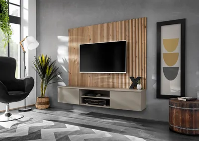 Produktbild von Wohnwand Anbauwand Wohnzimmer Schrankwand XARI II L2 SGAS mit Push - Click